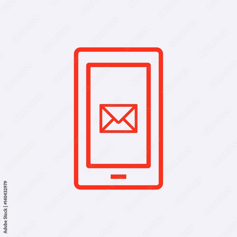 phone sms icon stock vector illustration flat design phone sms icon stock vector illustration flat design