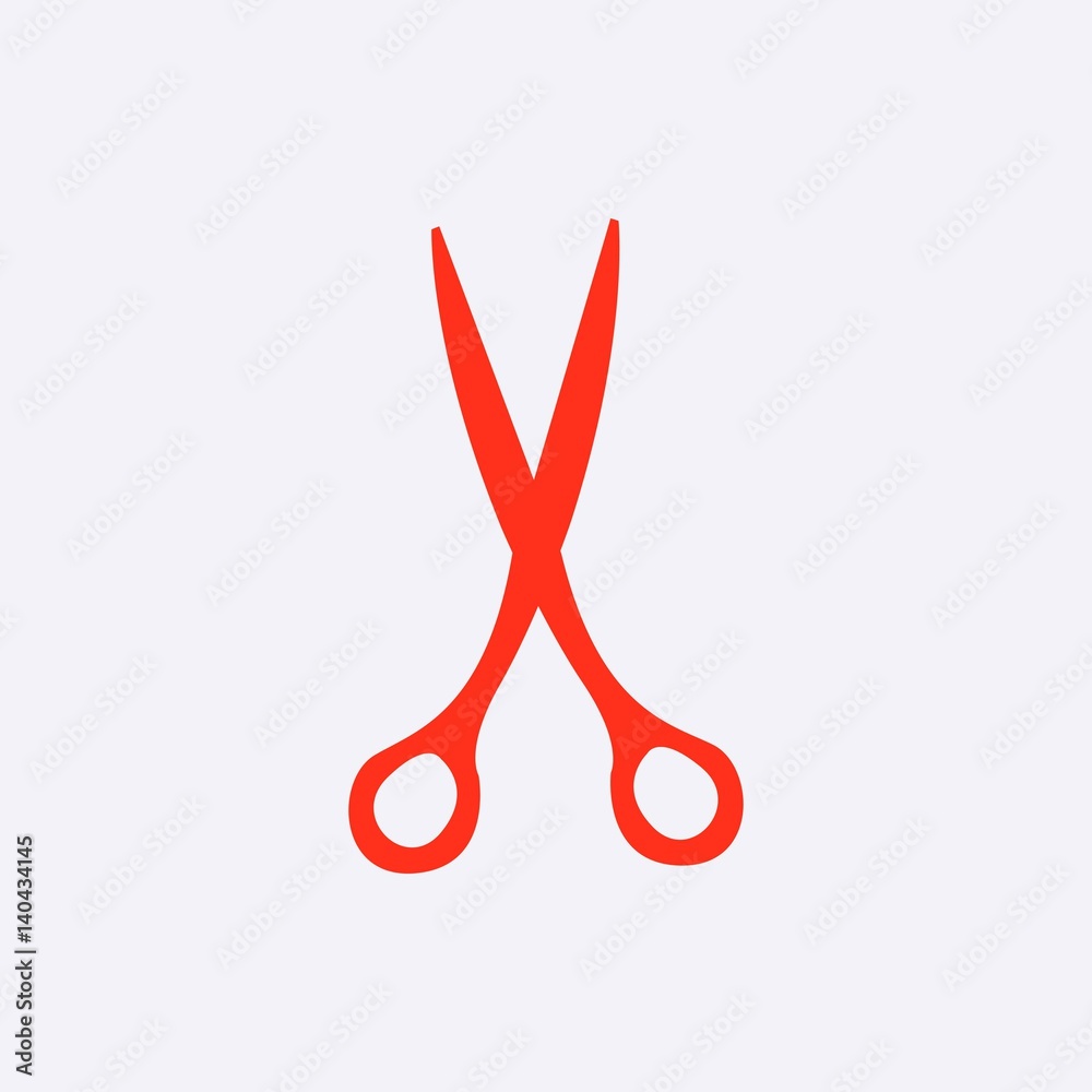 scissors icon stock vector illustration flat design scissors icon stock vector illustration flat design