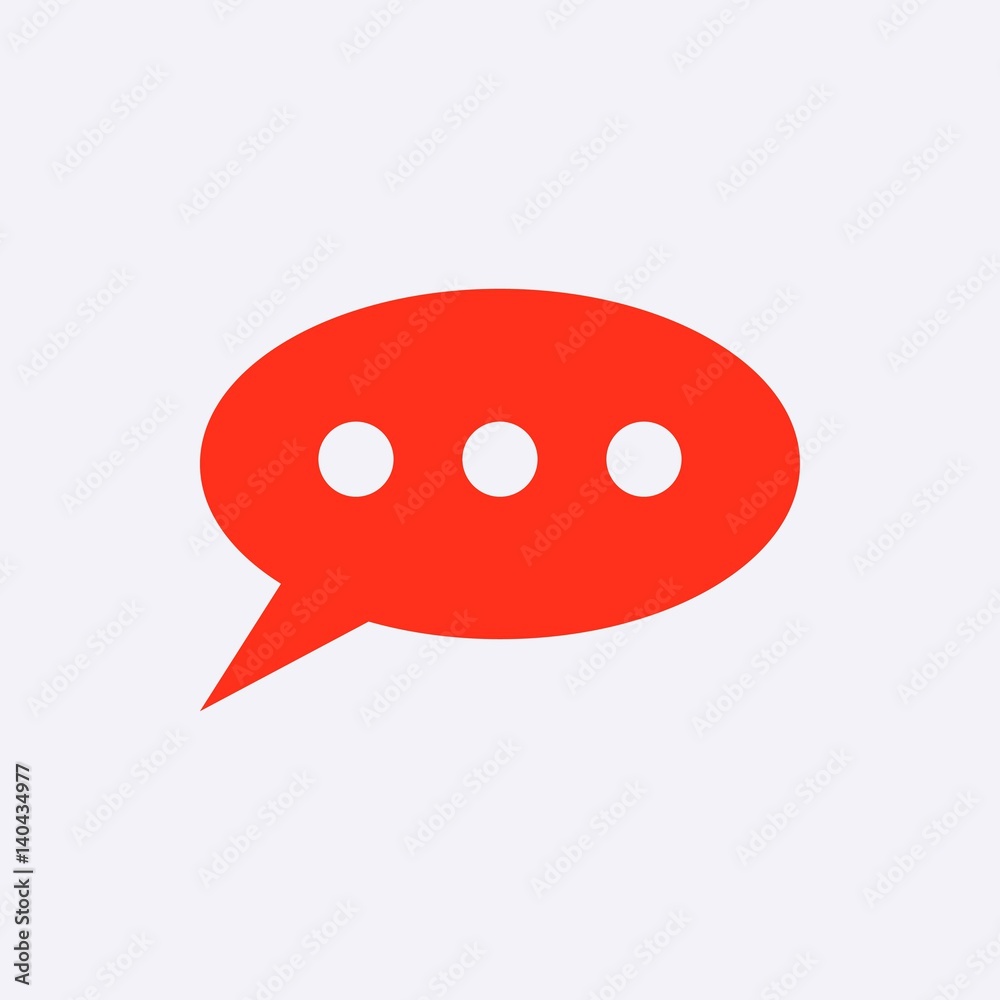 Speech Bubbles Icon. Chat pictogram icon stock vector illustration Speech Bubbles Icon. Chat pictogram icon stock vector illustration