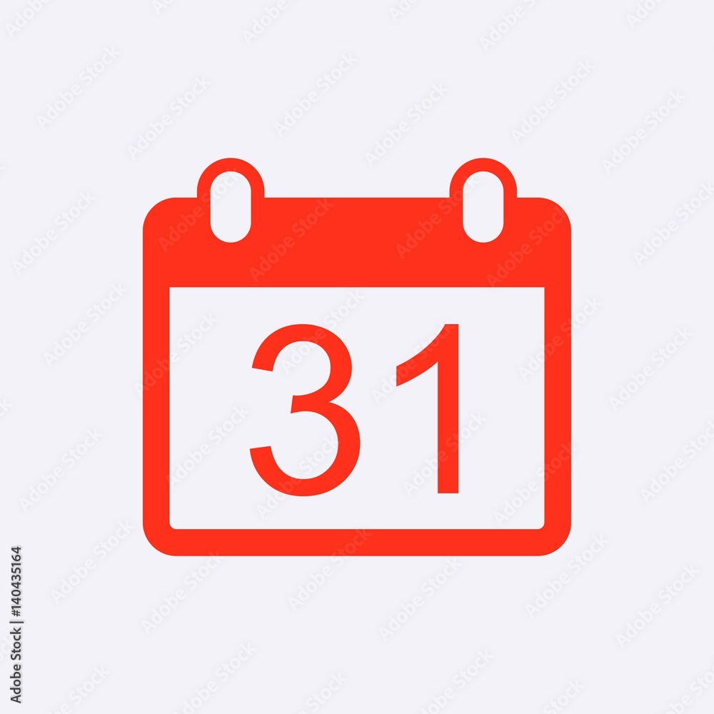 calendar icon stock vector illustration flat design calendar icon stock vector illustration flat design
