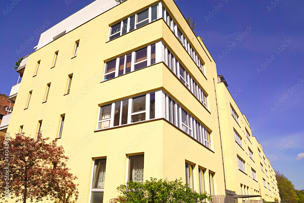 Modernes Wohngebäude in Deutschland
