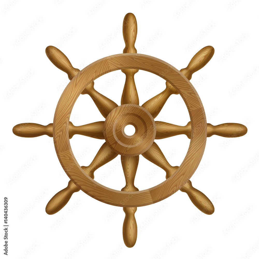 Icon of Ship Wheel