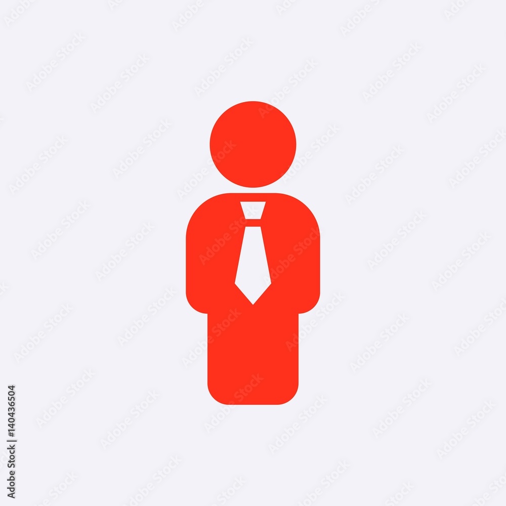 Man icon stock vector illustration flat design Man icon stock vector illustration flat design