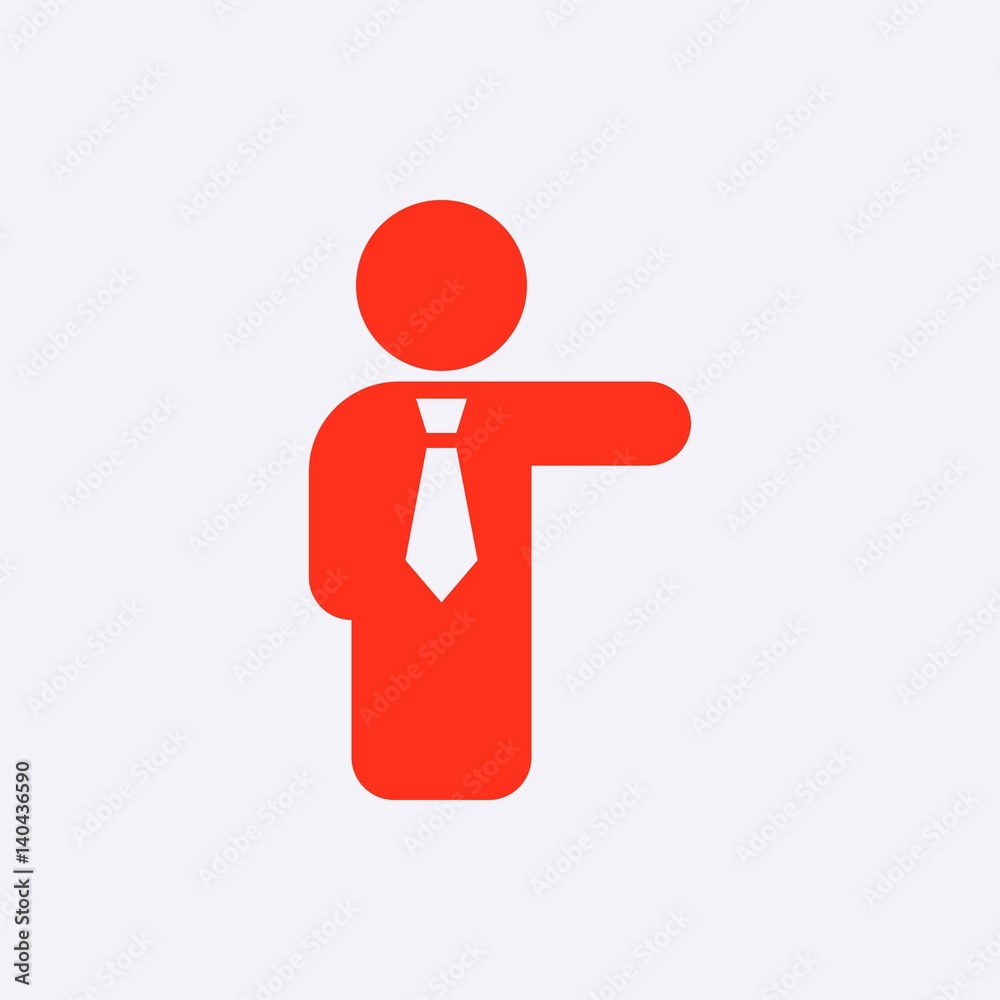 Man icon stock vector illustration flat design Man icon stock vector illustration flat design