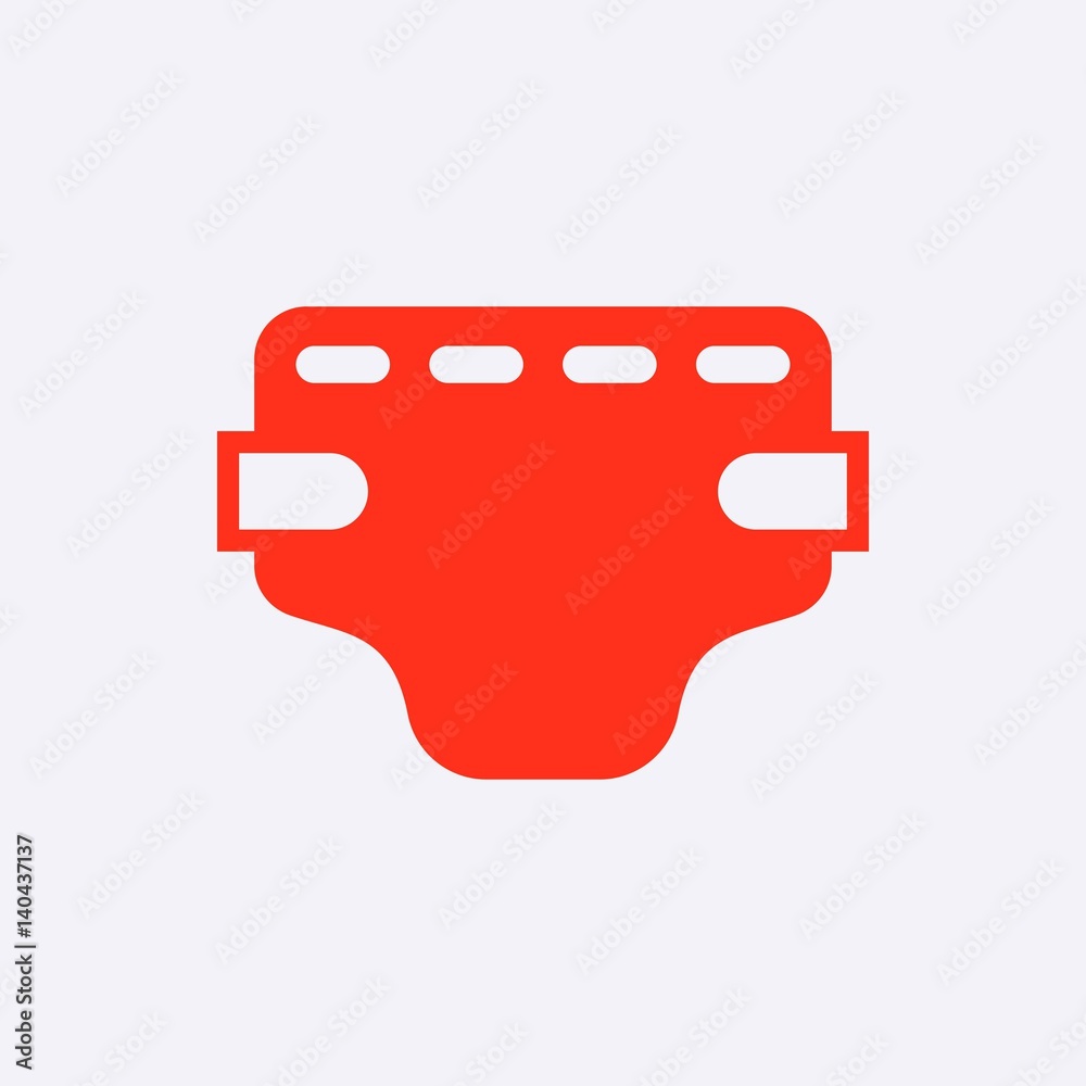 diaper icon stock vector illustration flat design diaper icon stock vector illustration flat design