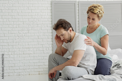 Middle-aged husband suffering from sexual disorder