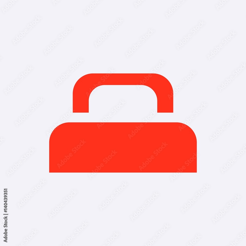 bed icon stock vector illustration flat design bed icon stock vector illustration flat design