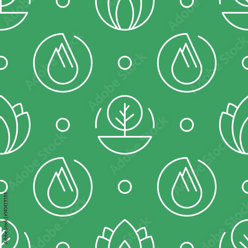 alternative medicine vector pattern with symbols of ayurvedic medicine and medicine herbs treatment. Patterns for packaging and wrapping paper products holistic, healthy lifestyle