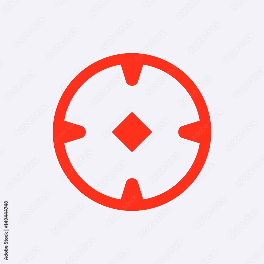 location icon stock vector illustration flat design location icon stock vector illustration flat design