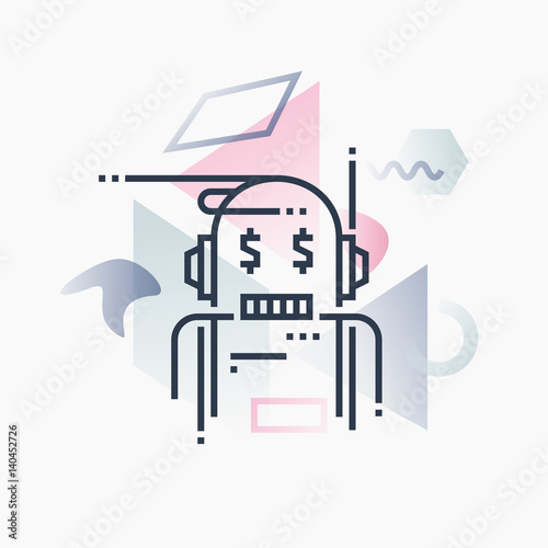 Robo Advisor Futuro Illustration.
