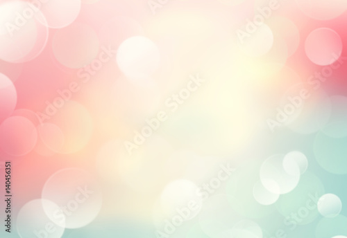 Soft colors blurred spring summer blurred background.