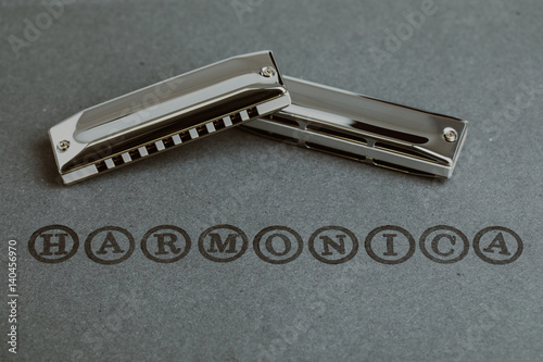 Valokuva blues diatonic harmonicas