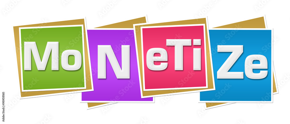 Monetize Colorful Squares 