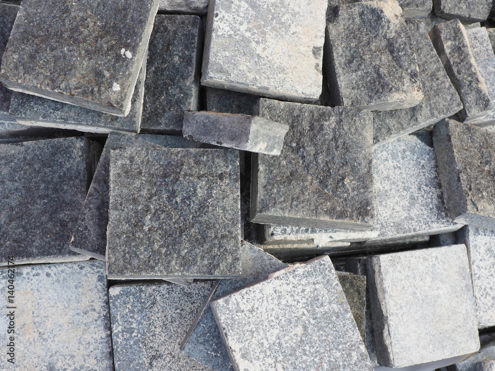 Square concrete block background Square concrete block background
