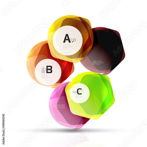 Geometrical hexagon aqua elements Free Download Geometrical hexagon aqua elements - GFXLoad