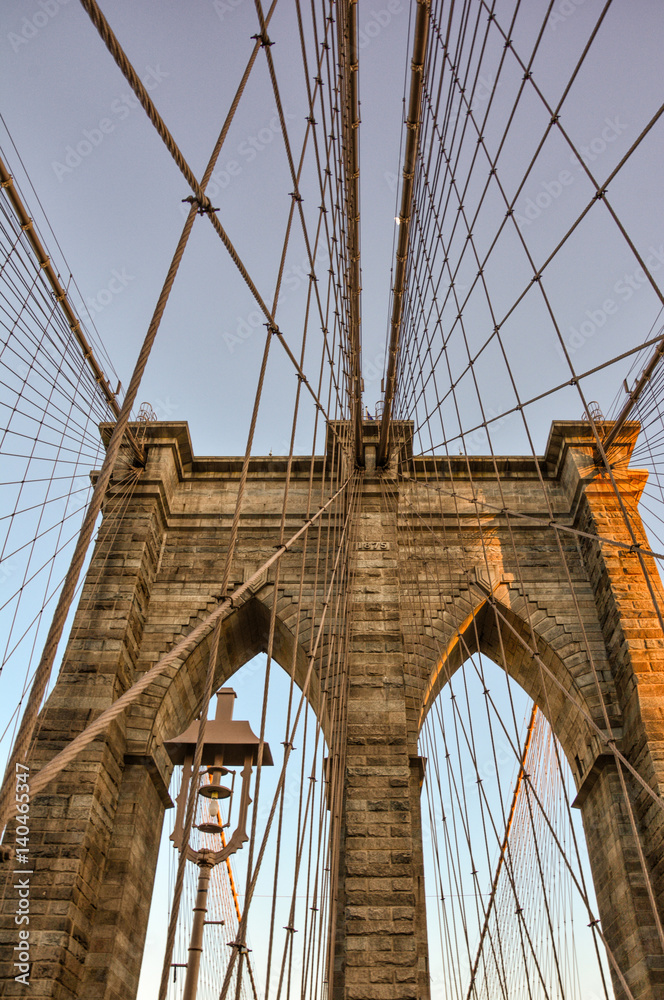 Naklejka premium Ponte di Brooklyn