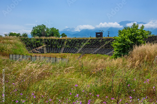 Hellenistic theater in ancient Dion, Greece