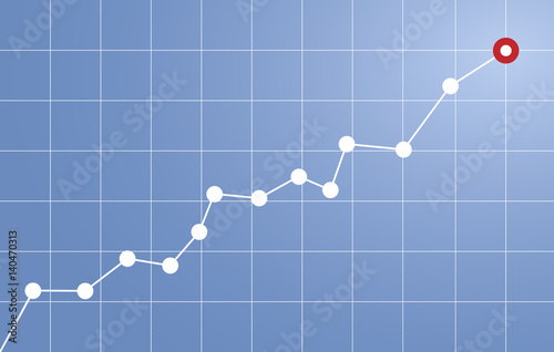 Business growing graph