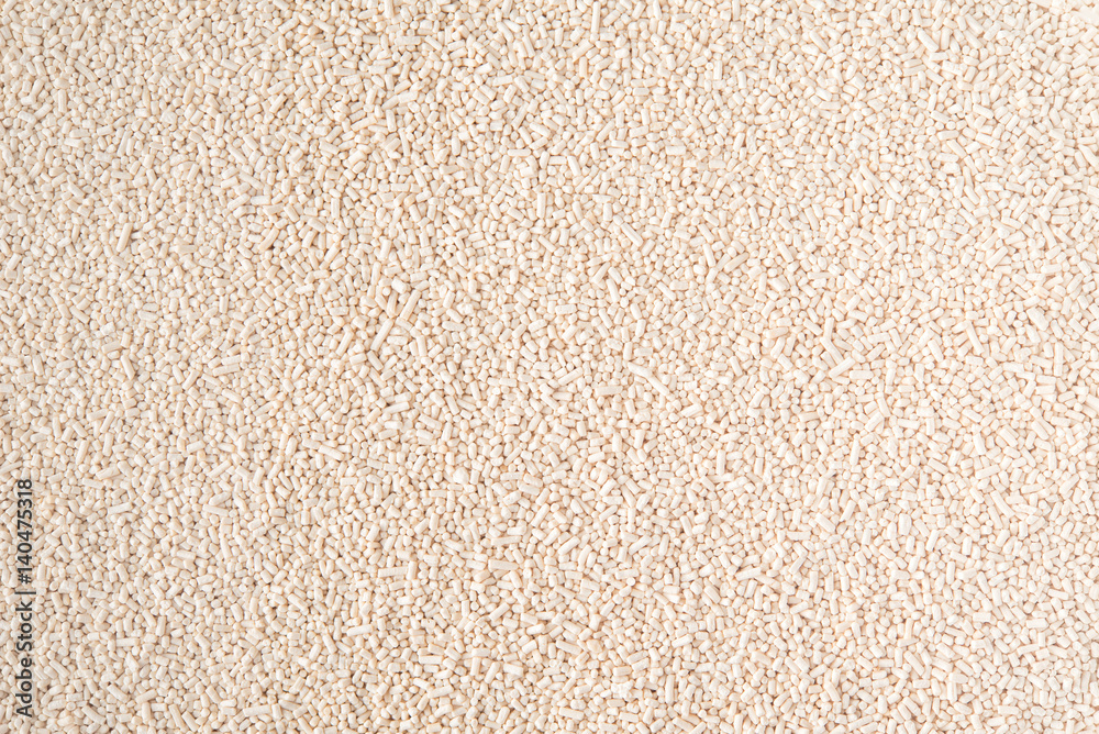 Dry yeast on top view texture food background Dry yeast on top view texture food background