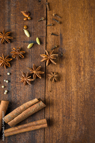 various spices