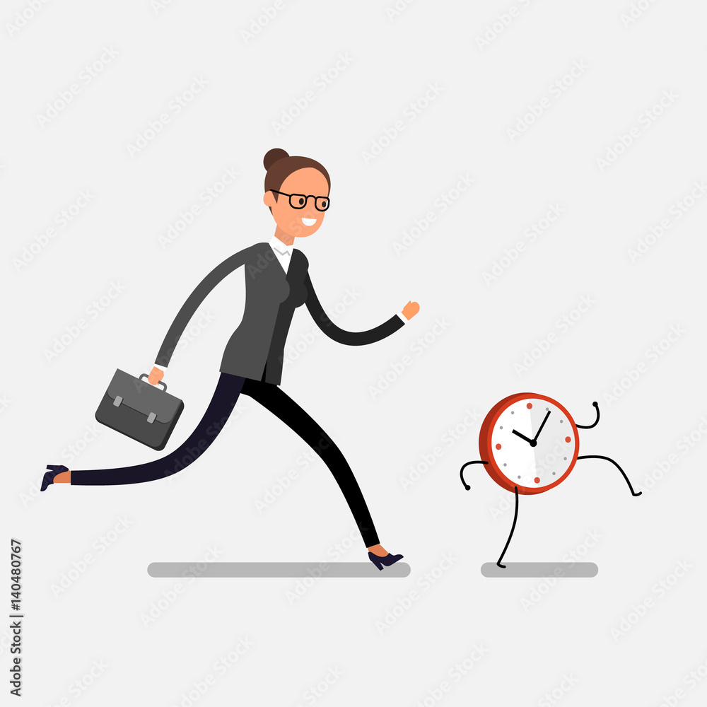 Time management concept. Time management concept.