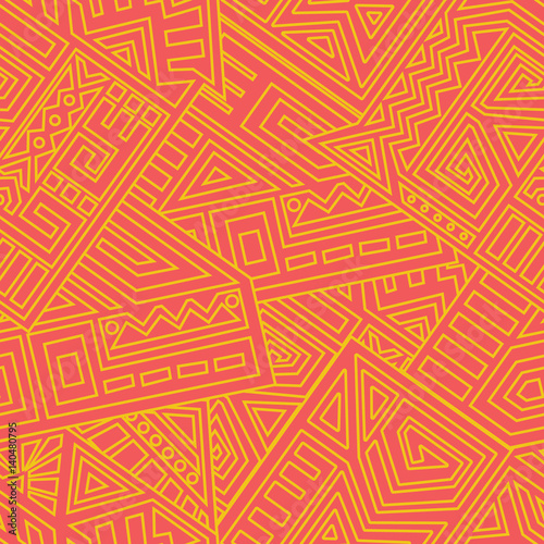 Aztec Vector Seamless Pattern