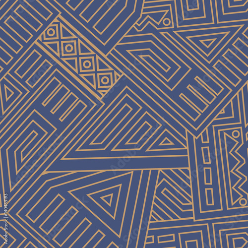 Aztec Vector Seamless Pattern