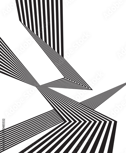 black and white stripe line pattern abstract graphic