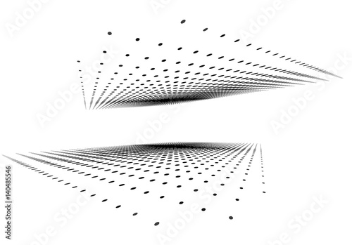 dot halftone. dotted design element black and white