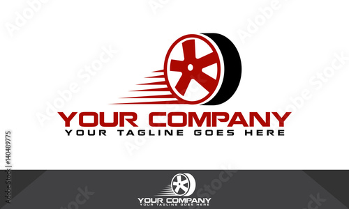 Automotive logo, logo template