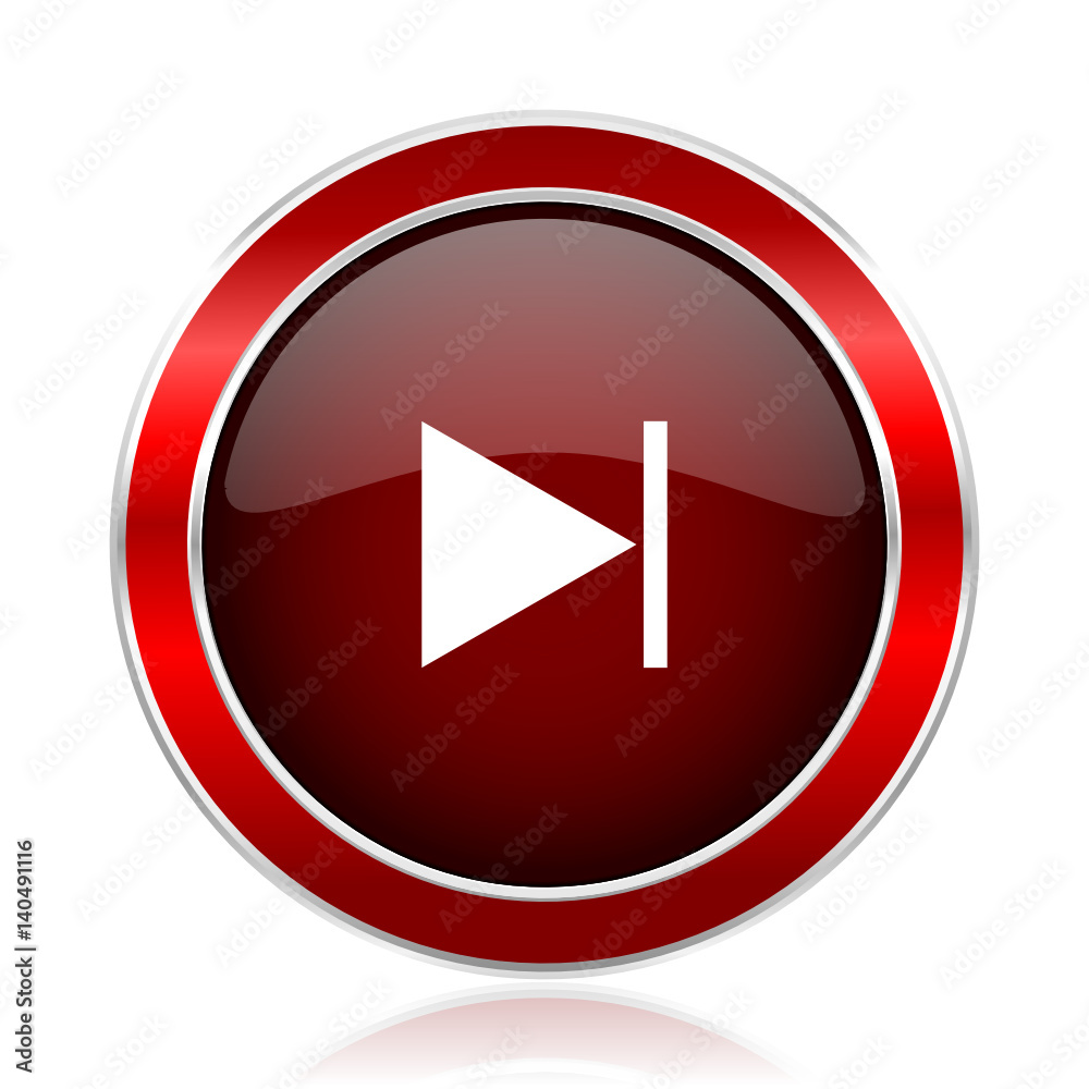 Next red round glossy metallic web and smartphone vector icon isolated on white background.
Next red round glossy metallic web and smartphone vector icon isolated on white background.