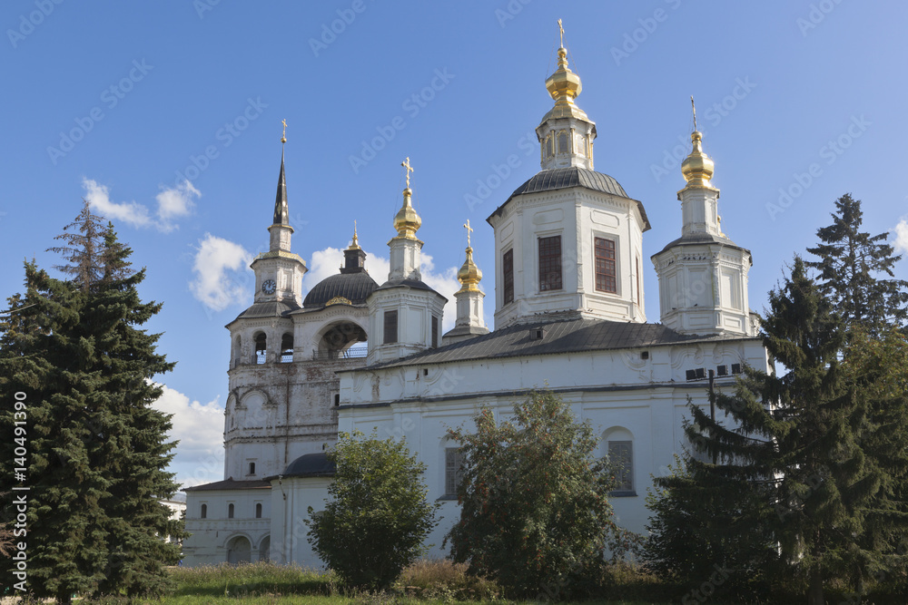 Cathedral of the Assumption of the Blessed Virgin on Soborniy Dvorishche in Veliky Ustyug, Vologda region, Russia