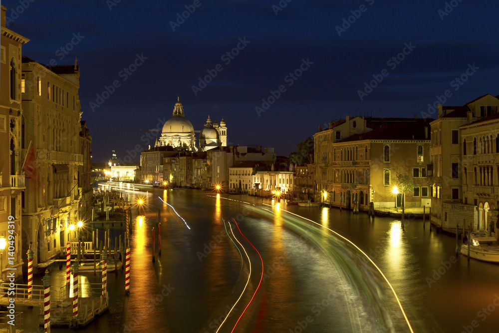 Grand Canal, Venice at night
