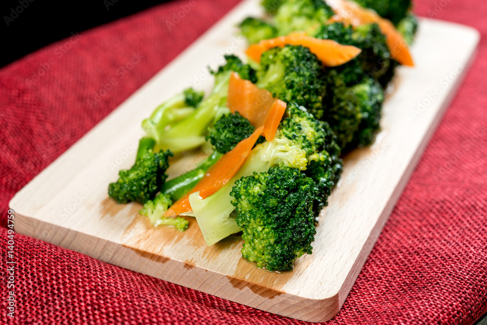 Handmade cauliflower vegetables on table