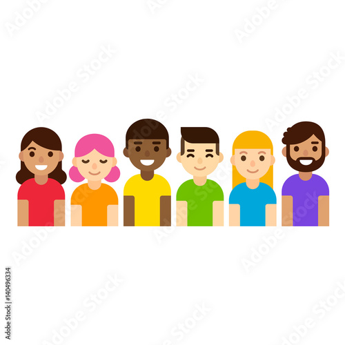 LGBT group of people