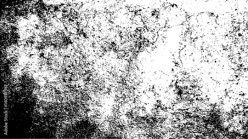 Grunge texture. Grunge texture of the old cracked wall. Vector illustration.