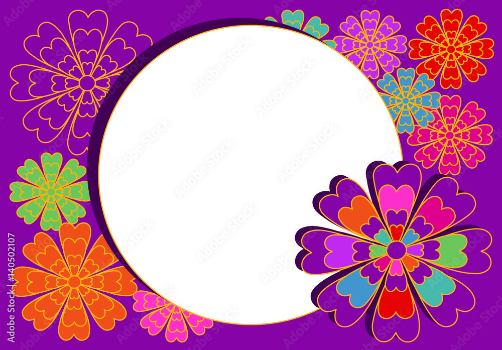 Template for greeting card Template for greeting card