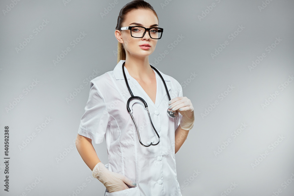 Attractive female doctor Attractive female doctor