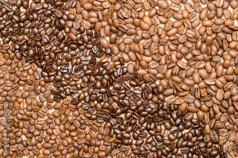 Kaffeebohnen verschiedener Herkunftsländer Kaffeebohnen verschiedener Herkunftsländer