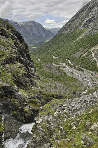 View in Trollstigen, Norway 2013