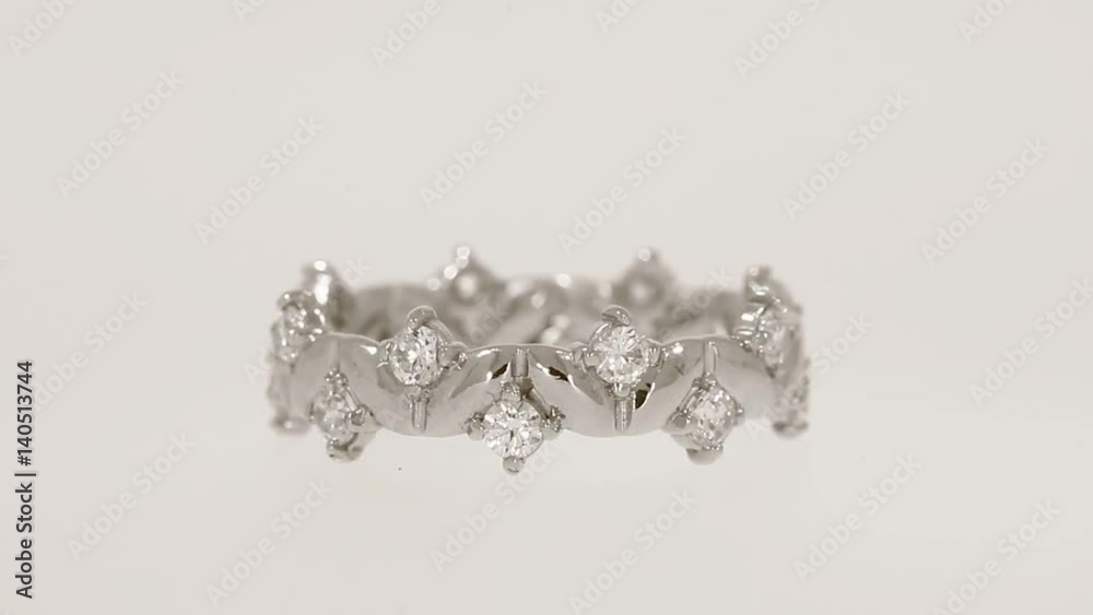 Rotation of diamond rings Rotation of diamond rings