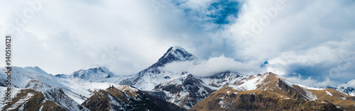 Kazbegi Trinity Church in Georgia