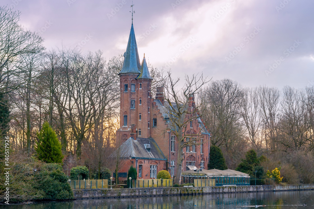 Bruges. Park Minnewater.