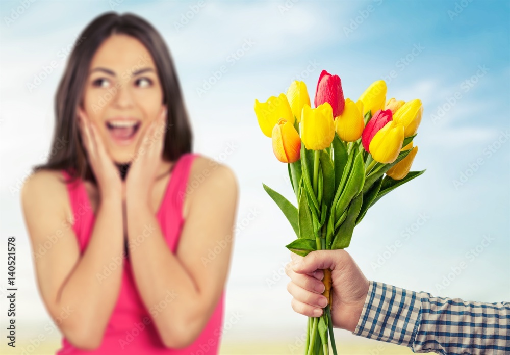 Flowers. Flowers.
