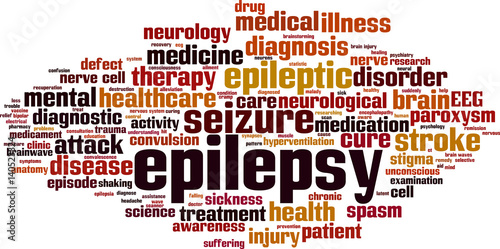 Epilepsy word cloud