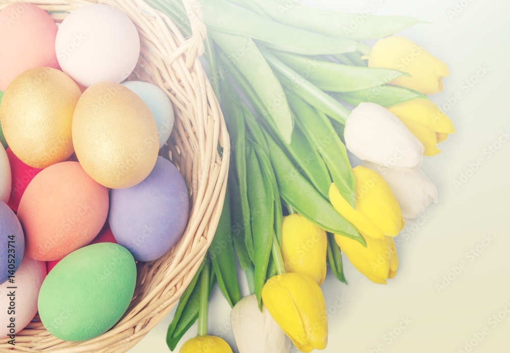 Easter eggs. Easter eggs.