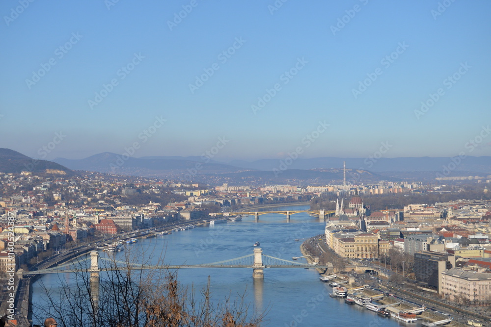 Budapest vom Gellertberg