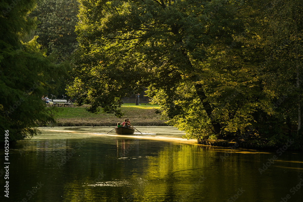 A beautiful day in the park