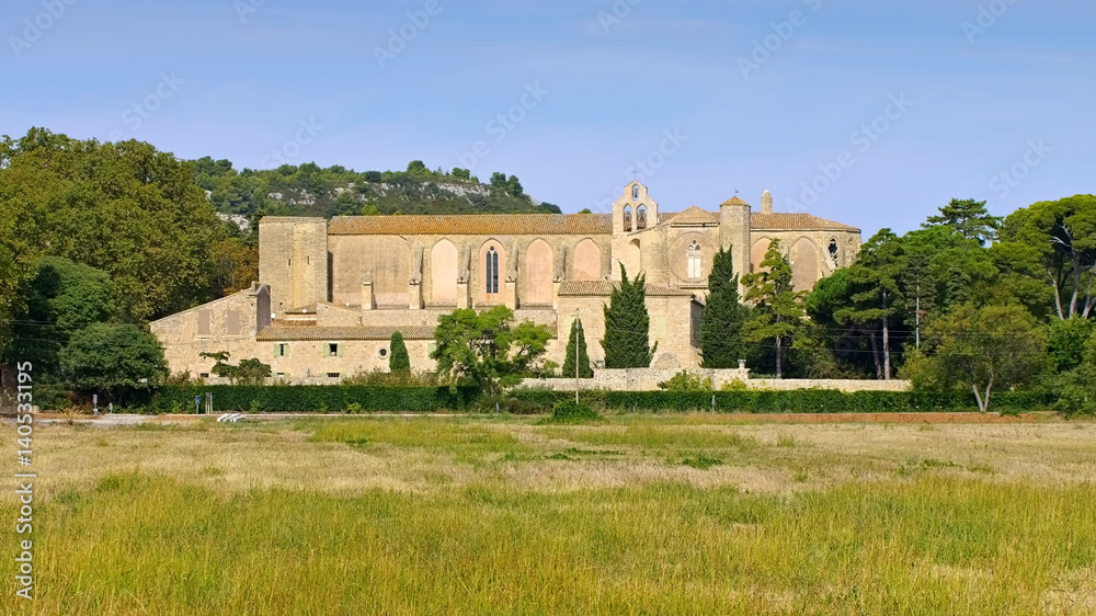 Valmagne Abtei in Südfrankreich - Valmagne Abbey in southern France