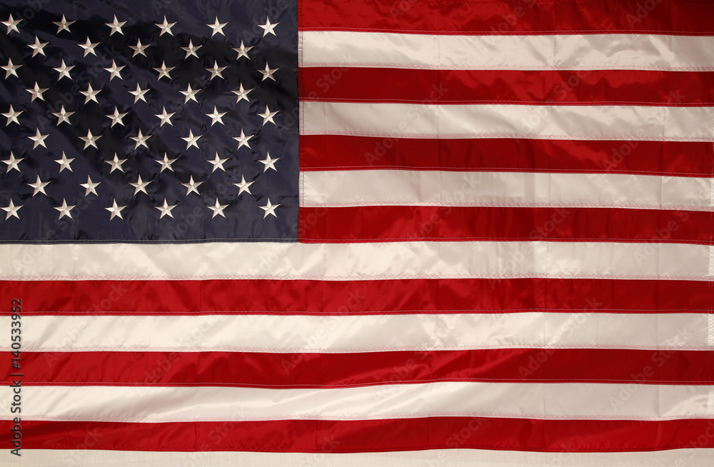 Naklejka premium flaga USA
